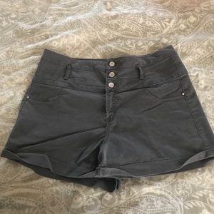High waisted shorts